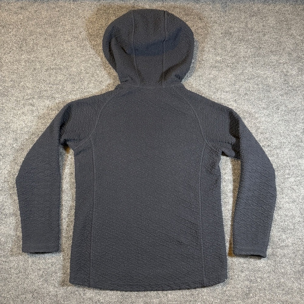 Patagonia Diamond Capra Fleece Pullover Hoodie Sweater Womens S Navy Blue - Picture 2 of 13